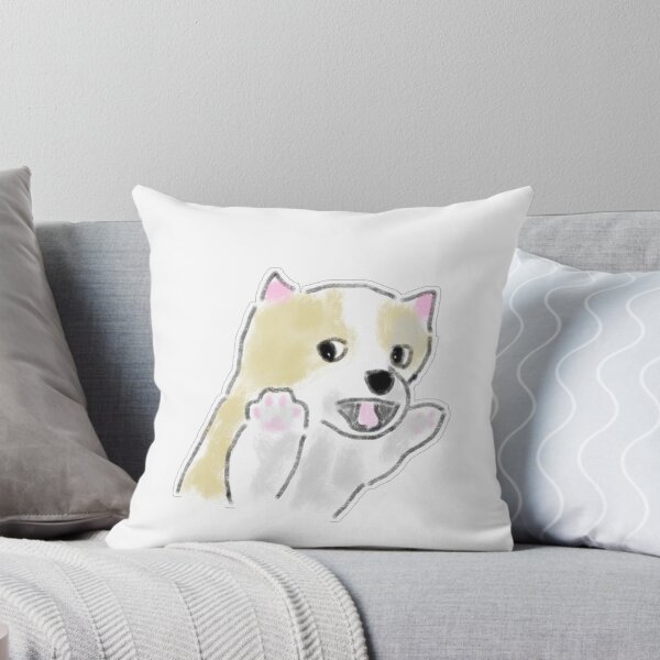 Item preview, Happy Excited Puppy With Paws Up designed and sold by raun.draw.