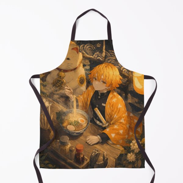 Item preview, Zenitsu Agatsuma Demon Slayer Cozy Ramen Lantern Evening designed and sold by Dashsopaner.