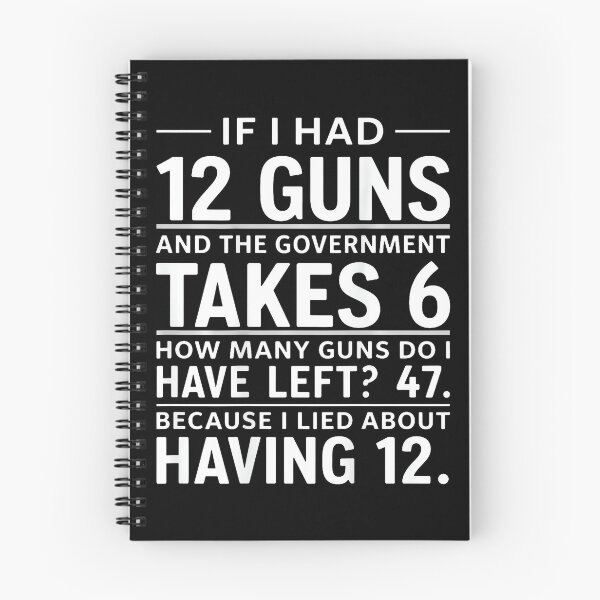 Item preview, Funny Second Amendment Government Math Gun Rights designed and sold by HayleePacoch.