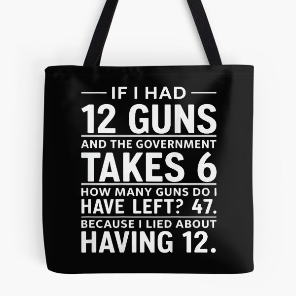 Item preview, Funny Second Amendment Government Math Gun Rights designed and sold by HayleePacoch.