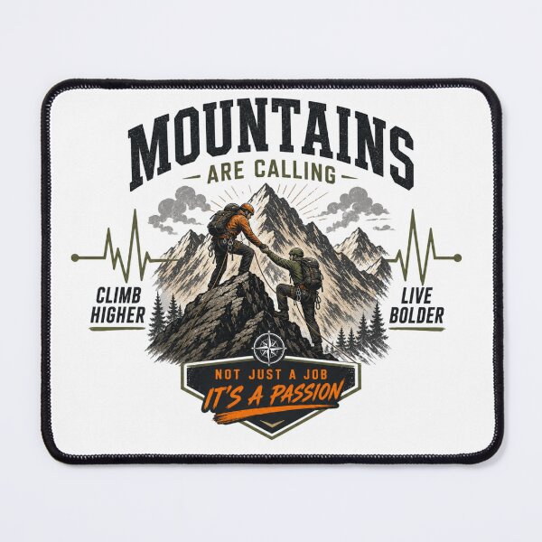 Item preview, A bold mountain climber design symbolizing adventure, determination, and the spirit of conquering new heights. designed and sold by StyxIND.