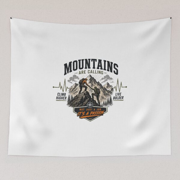 Item preview, A bold mountain climber design symbolizing adventure, determination, and the spirit of conquering new heights. designed and sold by StyxIND.