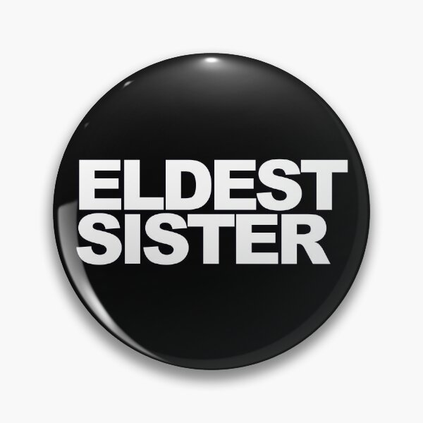 Item preview, ELDEST SISTER — White Minimal Bold Type Statement designed and sold by WORDPAUSE.