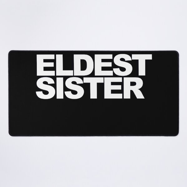 Item preview, ELDEST SISTER — White Minimal Bold Type Statement designed and sold by WORDPAUSE.