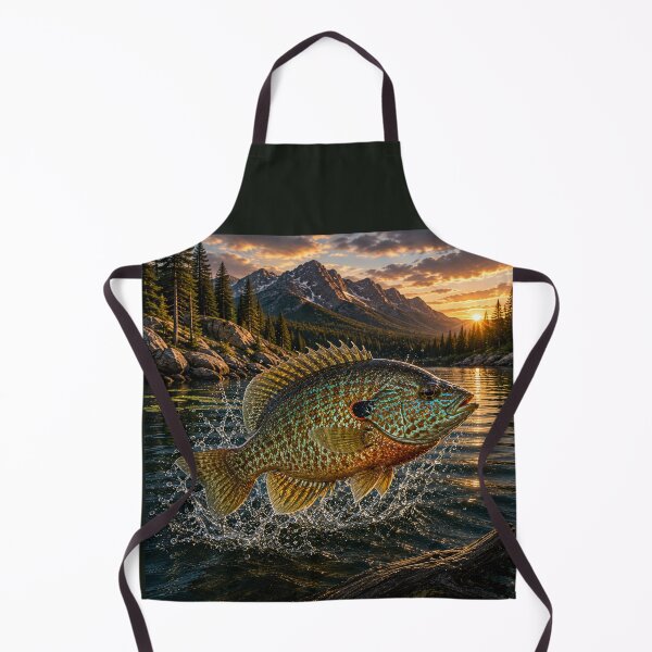 Item preview, Pumpkinseed Fishing – Freshwater Wilderness Illustration designed and sold by Northbound Trail.