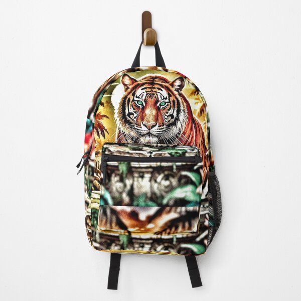 Item preview, Jungle tiger poster designed and sold by The Empire Of Digital Art..