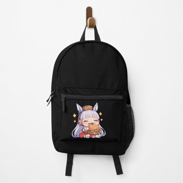 Item preview, Gold Ship Uma Musume Pretty Derby Chibi Kawaii Burger Joyful Anime Girl Snack designed and sold by Dashsopaner.