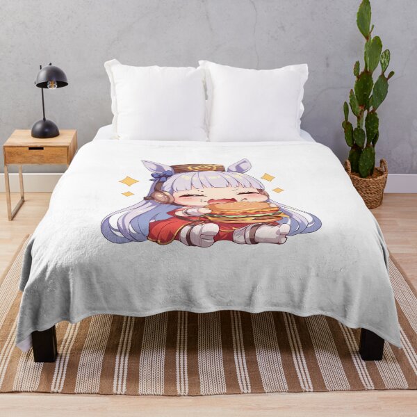 Item preview, Gold Ship Uma Musume Pretty Derby Chibi Kawaii Burger Joyful Anime Girl Snack designed and sold by Dashsopaner.