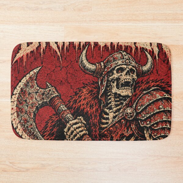 Item preview, BRIANGIZER Retro Red Comic Horror Heavy Metal Motif designed and sold by Briangizer.