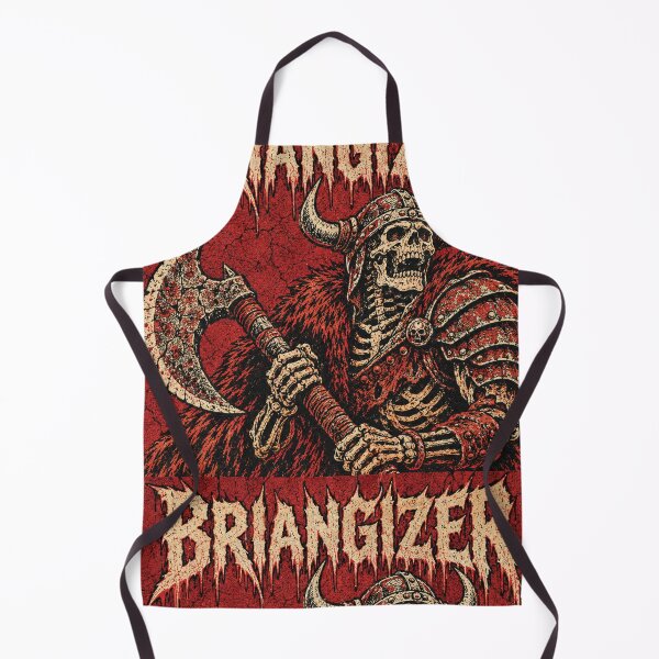 Item preview, BRIANGIZER Retro Red Comic Horror Heavy Metal Motif designed and sold by Briangizer.