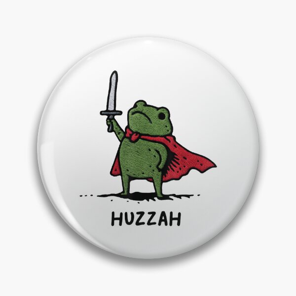 Item preview, Huzzah Frog  designed and sold by sandradarber.