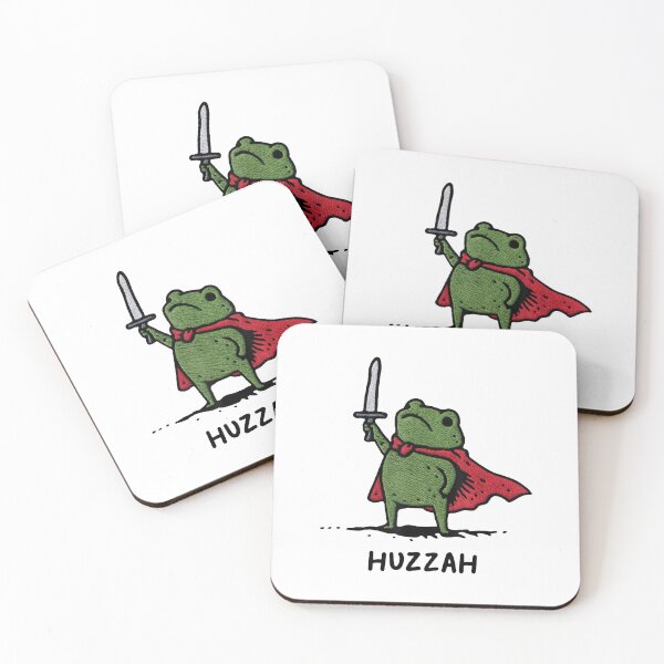 Item preview, Huzzah Frog  designed and sold by sandradarber.