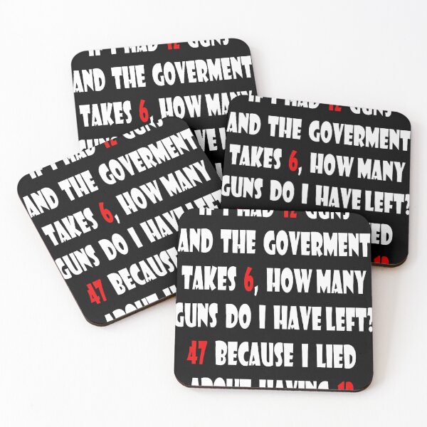 Item preview, Funny Second Amendment Government Math Gun Rights designed and sold by HaytamShop.