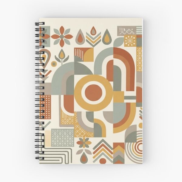 Item preview, Modern Geometric Folk Art designed and sold by WeaveSphere.