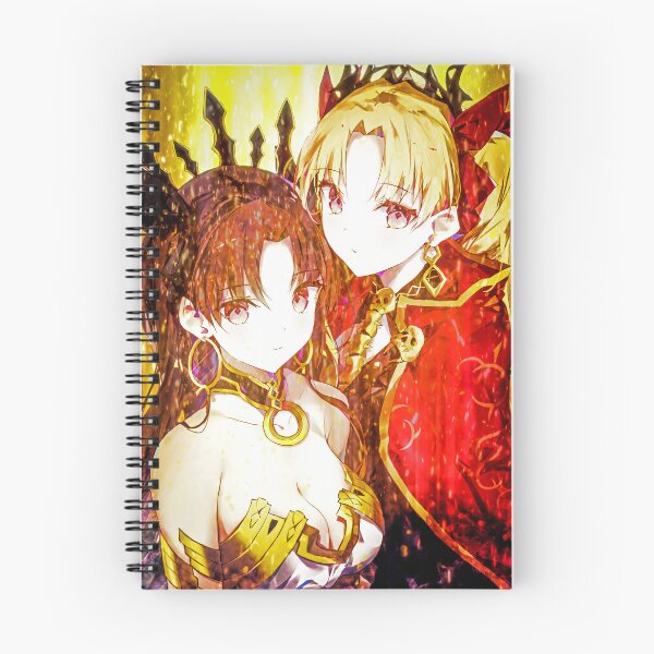 Item preview, Rin Tohsaka Fate Stay Night Regal Duo Red Gold Glow designed and sold by Dashsopaner.