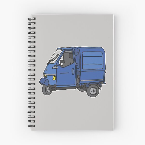 Item preview, Tricycle van, Blue threewheeler designed and sold by Berlin-T-Shirt.