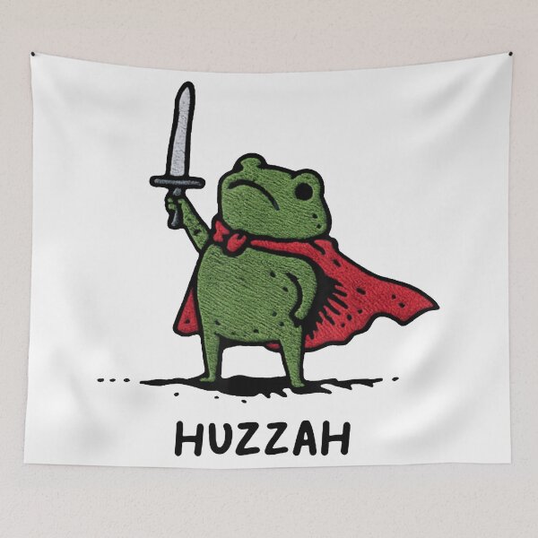 Item preview, Huzzah Frog designed and sold by dianehaall.