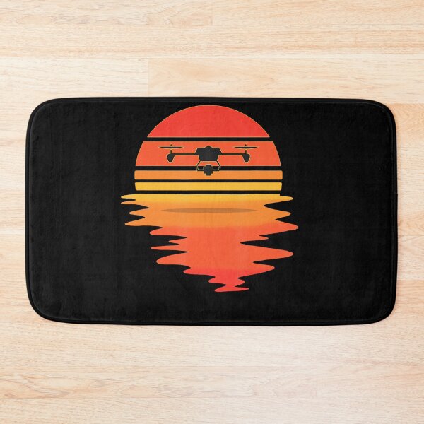 Item preview, Retro Drone Pilot Vintage Aviator Sunset designed and sold by HaytamShop.