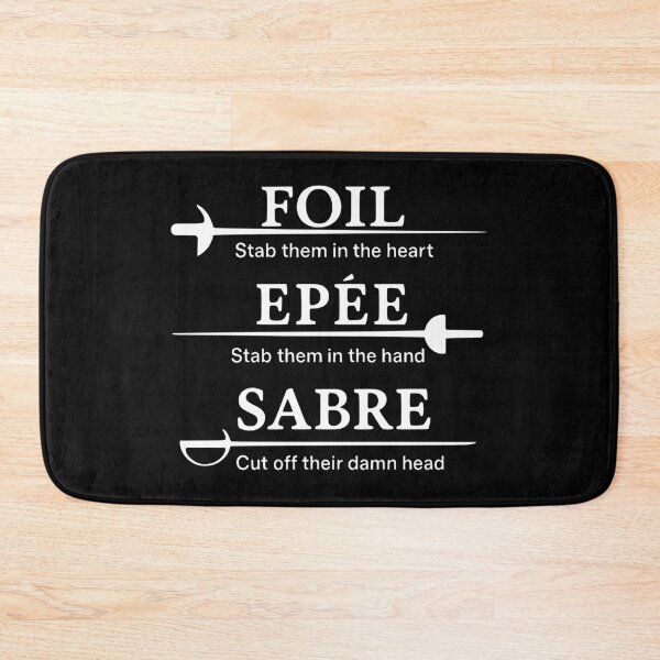 Item preview, a funny fencing quote fencing designed and sold by kiakuki.