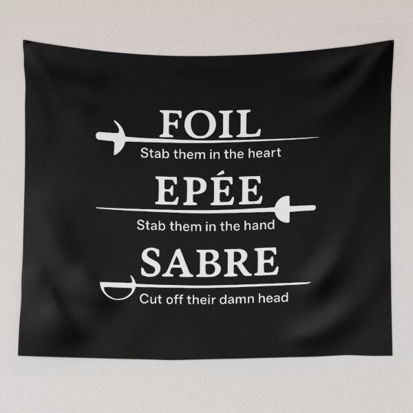 Item preview, a funny fencing quote fencing designed and sold by kiakuki.