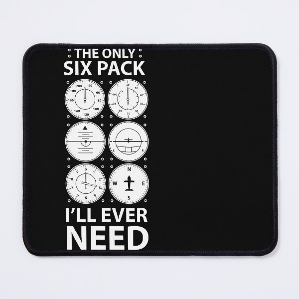 Item preview, Funny Pilot Aviation Six Pack Humor designed and sold by HayleePacoch.
