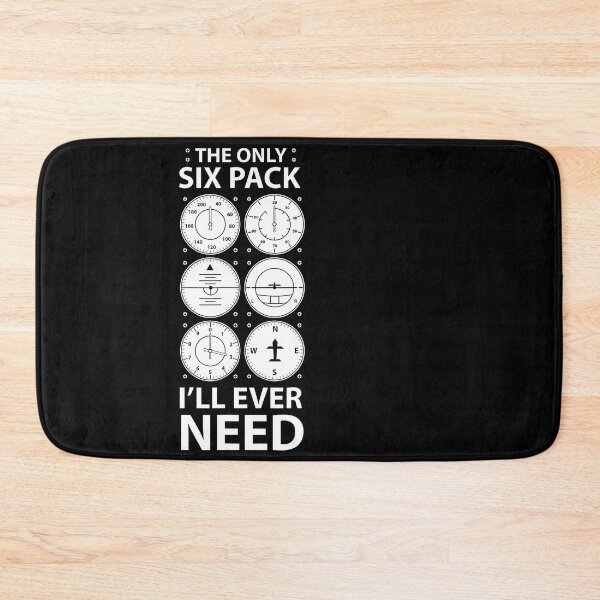 Item preview, Funny Pilot Aviation Six Pack Humor designed and sold by HayleePacoch.