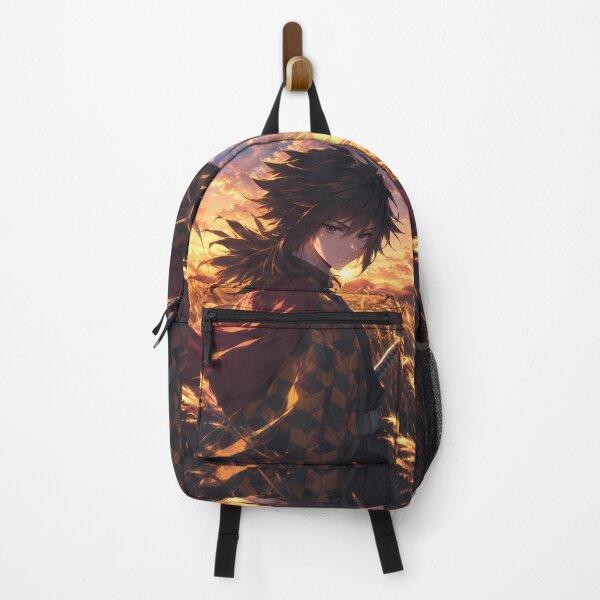 Item preview, Giyu Tomioka Demon Slayer Golden Sunset Field designed and sold by Dashsopaner.