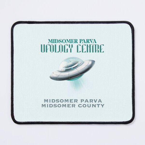 Item preview, Midsomer Parva Ufology Centre (on Lt. Aqua) designed and sold by PawsitiveMum3.