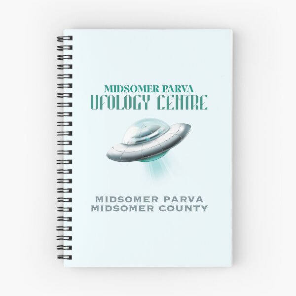 Item preview, Midsomer Parva Ufology Centre (on Lt. Aqua) designed and sold by PawsitiveMum3.