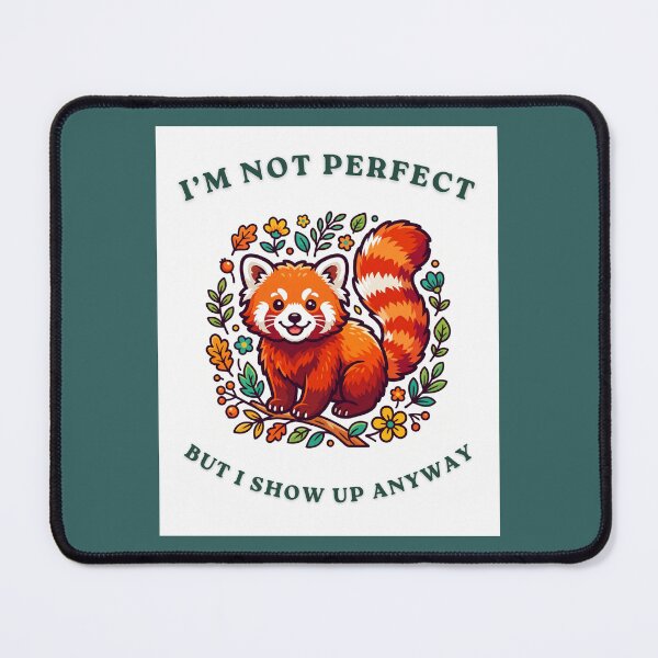 Item preview, Kawaii Red Panda Positive Quote designed and sold by amusefullife.