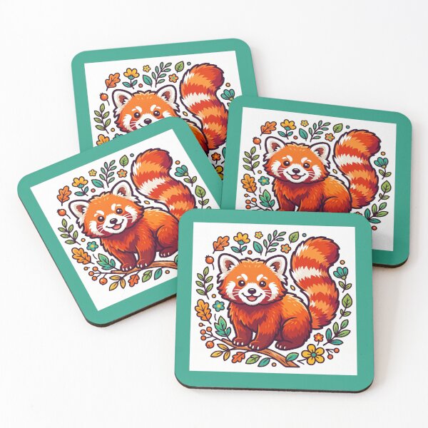 Item preview, Kawaii Red Panda Positive Quote designed and sold by amusefullife.