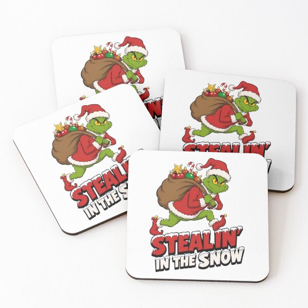 Item preview, Grinch Stealin' In The Snow Christmas designed and sold by ZubairNalban.