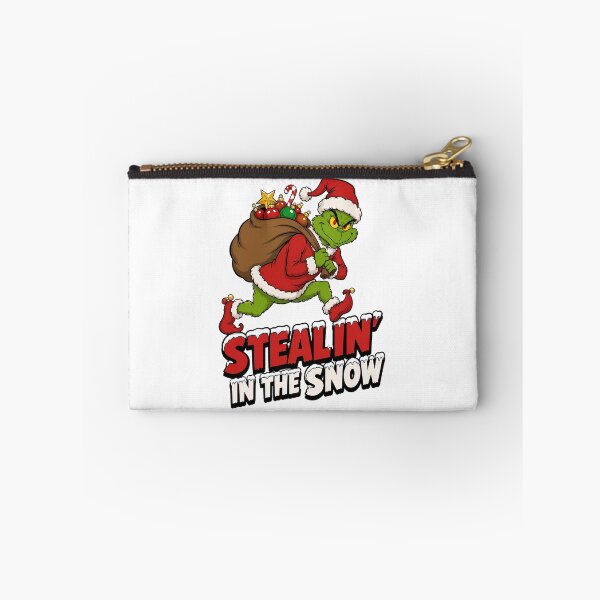 Item preview, Grinch Stealin' In The Snow Christmas designed and sold by ZubairNalban.