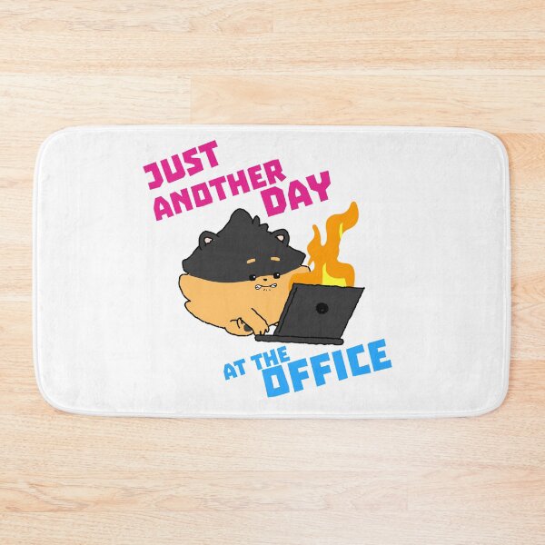 Item preview, Just Another Day at the Office | Burn designed and sold by Pompompom-store.