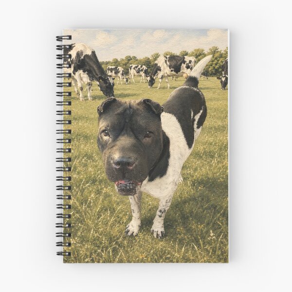 Item preview, Moolawn Black and White Shar Pei Dog Jersey Cow Print designed and sold by RescueHeart10.