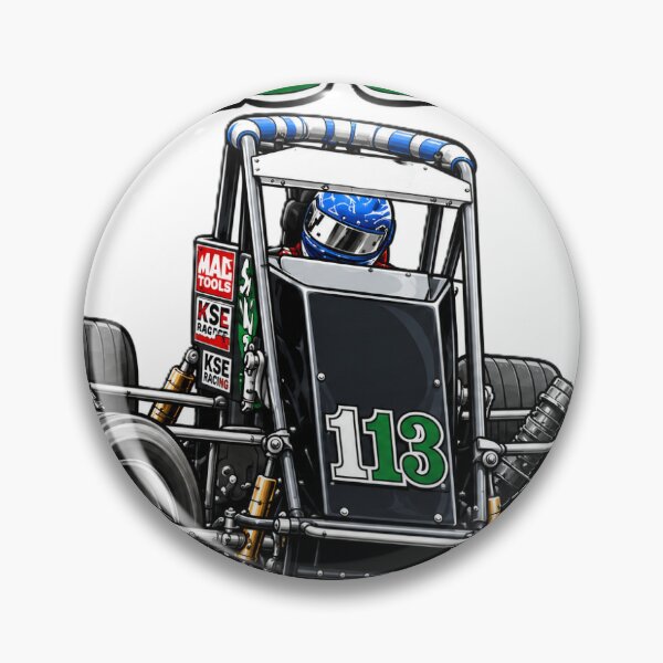 Item preview, Rickie Gaunt USAC CRA Sprint Midget Dirt Race Car  designed and sold by GARAGE75DESIGNS.