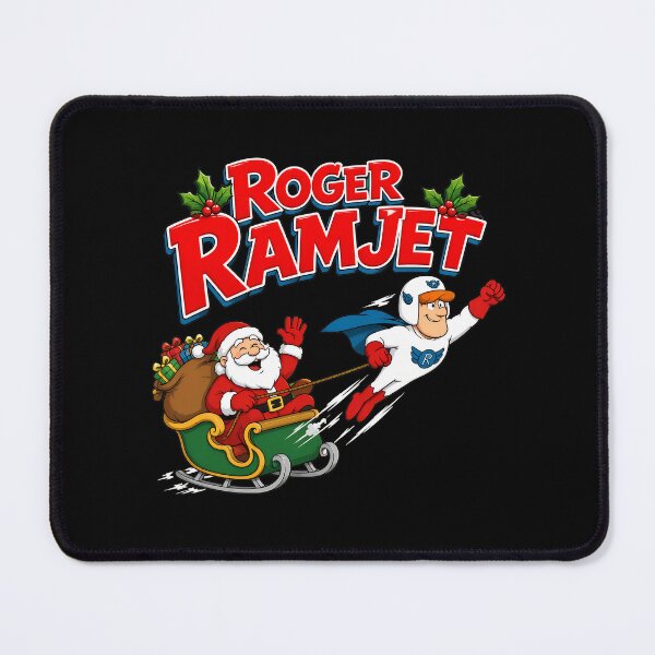 Item preview, Roger Ramjet Santa Christmas Cartoon designed and sold by ZubairNalban.