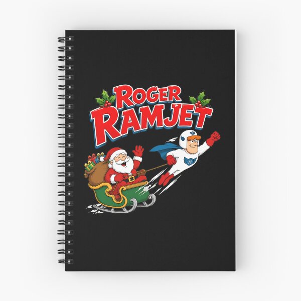 Item preview, Roger Ramjet Santa Christmas Cartoon designed and sold by ZubairNalban.