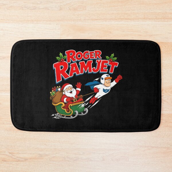 Item preview, Roger Ramjet Santa Christmas Cartoon designed and sold by ZubairNalban.