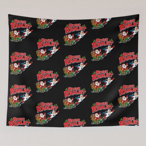 Item preview, Roger Ramjet Santa Christmas Cartoon designed and sold by ZubairNalban.