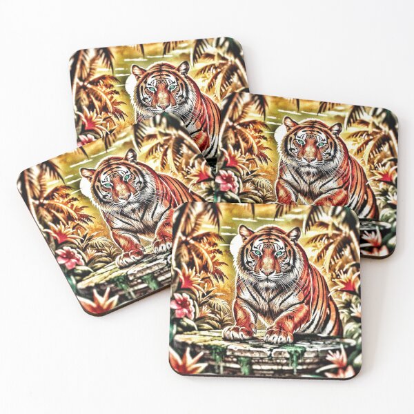 Item preview, Jungle tiger poster designed and sold by The Empire Of Digital Art..