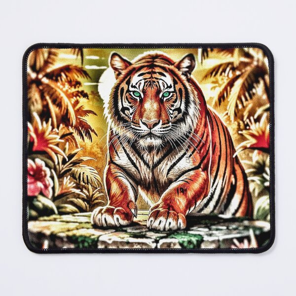 Item preview, Jungle tiger poster designed and sold by The Empire Of Digital Art..