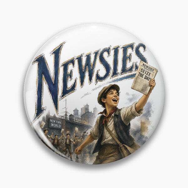 Item preview, Newsies the musical designed and sold by Lyric Vault - Rock on.