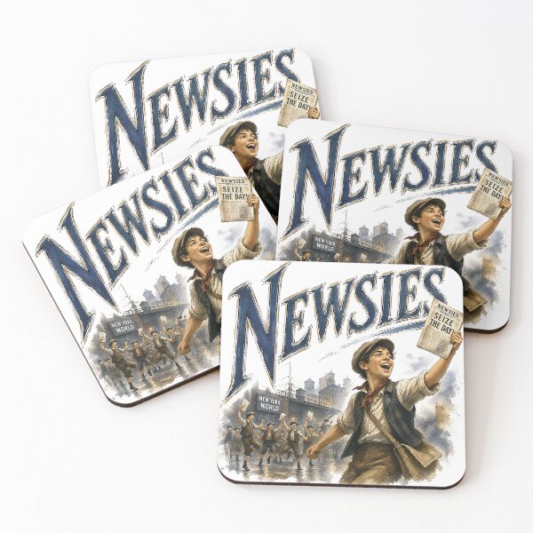 Item preview, Newsies the musical designed and sold by Lyric Vault - Rock on.