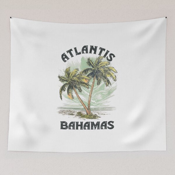 Item preview, Atlantis Bahamas Palm Trees Vacation designed and sold by goombi-creative.