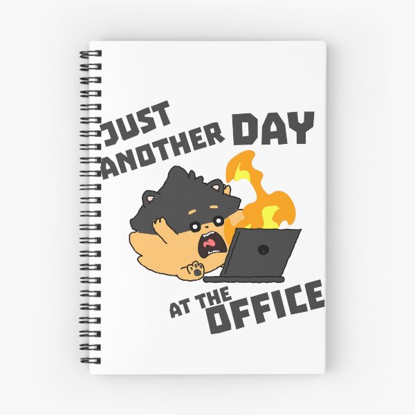 Item preview, Just Another Day at the Office | Nooo! | Black designed and sold by Pompompom-store.