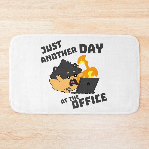 Item preview, Just Another Day at the Office | Nooo! | Black designed and sold by Pompompom-store.