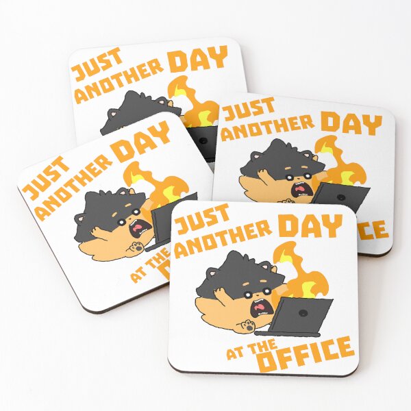 Item preview, Just Another Day at the Office | Nooo! designed and sold by Pompompom-store.