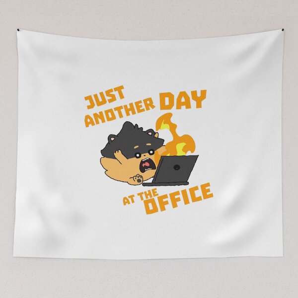 Item preview, Just Another Day at the Office | Nooo! designed and sold by Pompompom-store.
