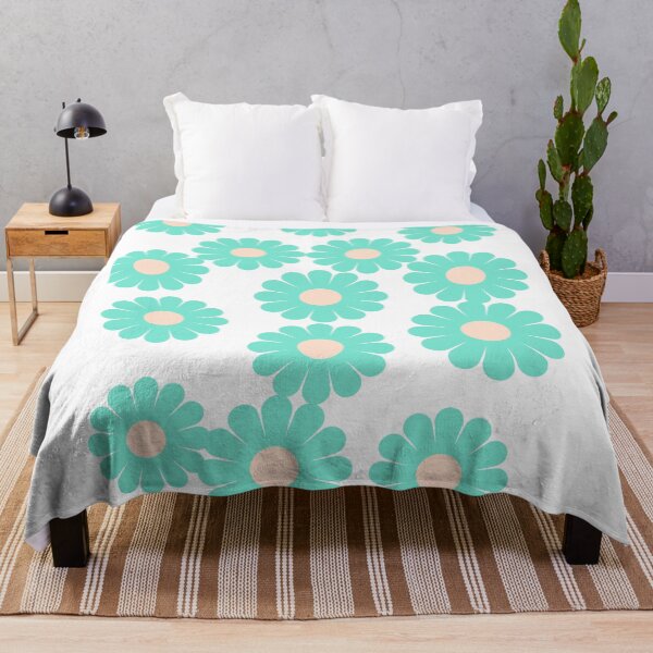 Item preview, Retro Pastel Daisy Pattern - Y2K Indie Flower Aesthetic designed and sold by SakinahArt.